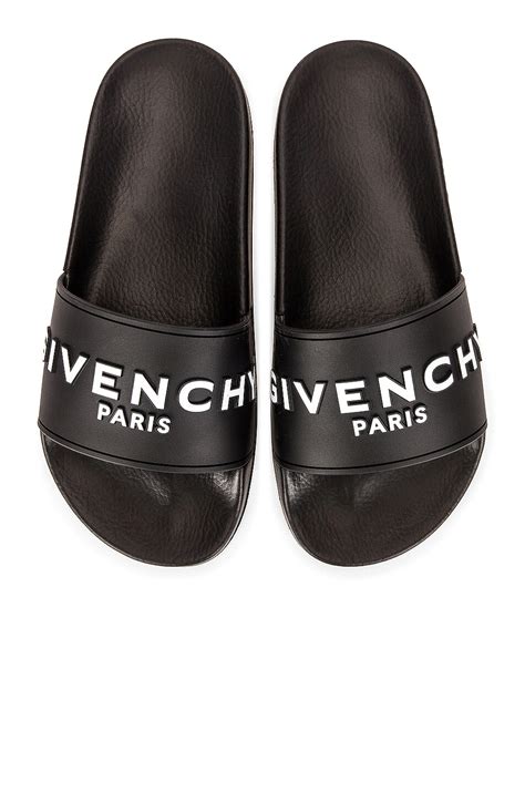 black givenchy slides replica|givenchy slides on sale.